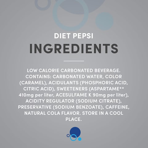 Pepsi Cola Diet Bottle - 970 ml