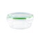 Royalford Rf9503 950ml Round Glass Meal Prep Container, Reusable, Airtight Food Storage Box, Microwavable, Freezer, Oven &amp; Dishwasher Safe