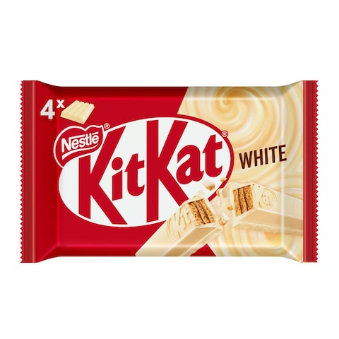 Nestle KitKat 4 Finger White Chocolate Bar, 41.5g