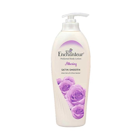 Enchanteur Perfumed Body Lotion Moisture Silk Alluring Satin Smooth 400ml