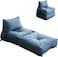 Vital Bean Bag Soft And Comfortable Lounger Chair Living Room Furniture Bed Folding Recliner Sofa With Filler Living Room Lazy Couch Comfortable Leisure Chair Furniture