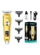 VGR V-290 Professional Electric Rechargeable LED Display Best Hair Trimmer, Gold/Silver