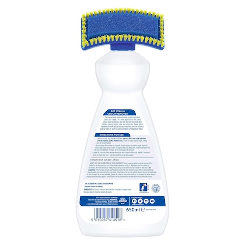 Dr. Beckmann Pet Stain and Odour Remover - 650 ml