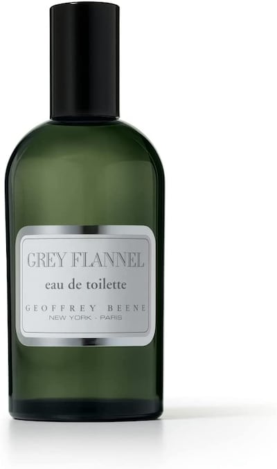 Geoffrey Beene Grey Flannel Eau De Toilette For Men With Pouch - 120ml