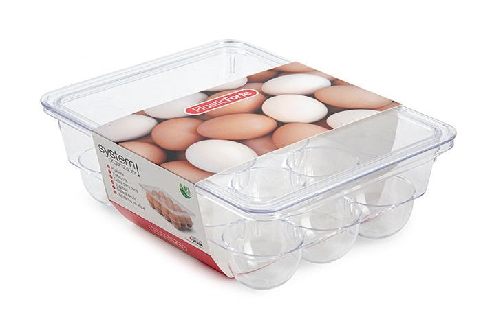 Plastic Forte Stackable Egg Box