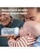Philips Avent Natural Response Baby Milk Bottle With Airfree Vent BPA Free For Newborn Babies Elephant Pattern, 260ml