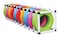 Rbwtoys Colourfull 10 Tyres Set With Tyres Rack - Fitness And Training Set For Kids RW-16610 120&times;60&times;85cm