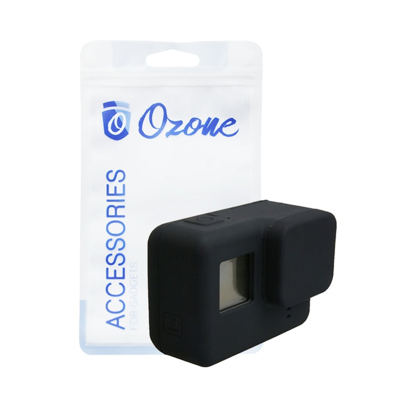 أوزون Ozone Protective Soft Silicone Case With Lens Cap Cover For Gopro Hero 5