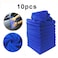 Generic - 10-Piece Car Cleaning Microfiber Towel Set