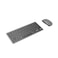 Porodo Super Slim And Portable Bluetooth Keyboard With Mouse ( English / Arabic ) - Gray