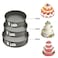 Generic 3-Piece Cake Mould Round 24/26/28 cm