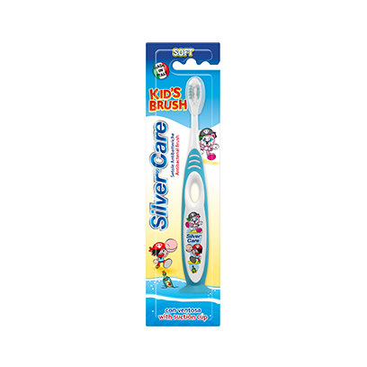 Silver Care Antibacterial Soft Bristles Kids Toothbrush
