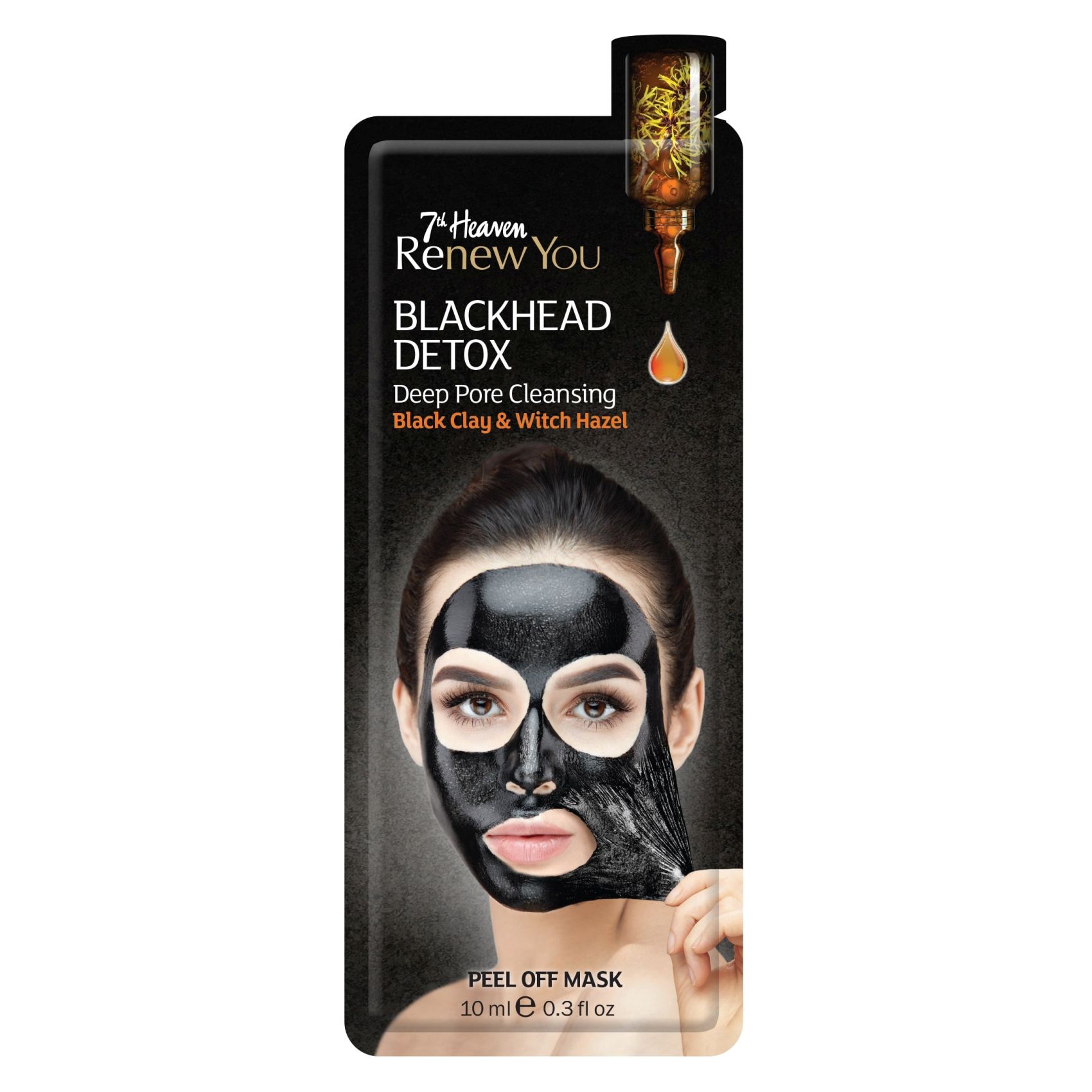 Montagne Jeunesse 7th Heaven Charcoal Peel Off Mask Black 10ml