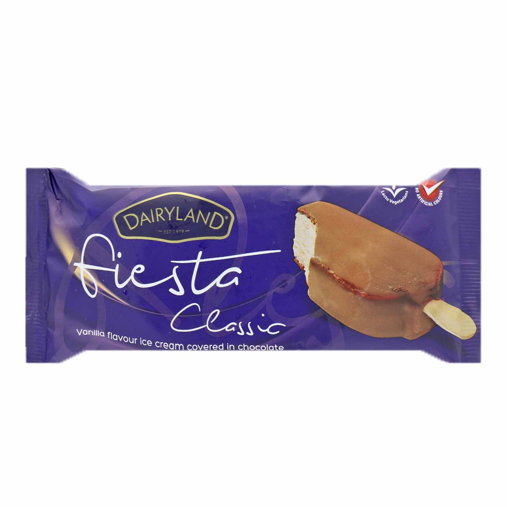Dairyland Fiesta Classic Chocolate Vanilla Ice Cream 100ml