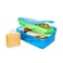 Sistema Lunchbox Slimline Quaddie 1.5l Assorted Color (This product will be delivered according to the available color)
