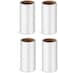 Lint Roller Refills Only, Refillable Dust Sticky Roller, 4 Packs, 240 Sheets