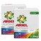 Ariel Platinum Colour Protect Laundry Detergent Powder White 2.25kg Pack of 2