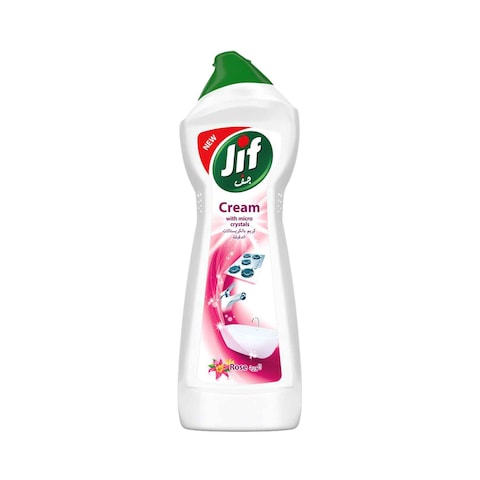 JIF Cream Cleaner With Micro Crystals Technology Rose 750ml