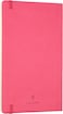 Collins Debden Clementine A5 Slim Pink Ruled Notebook - Flexible Notebook Journal with Soft Touch Leathergrain Cover, 210x126mm