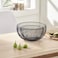 Generic-Fruit Dish Round Fruit Basket Metal Wire Bowl Stylish Dish Organizer for Bread Fruit Snacks Candy Households Items