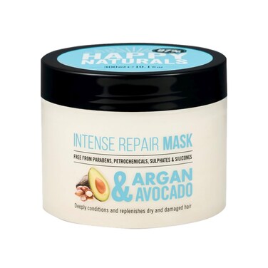 Happy Naturals Argan &amp; Avocado Intense Repair Mask 300ml
