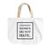 Loud Universe - Tote Bag Confident Women Do Not Hate Girls Women Quote Strong Statement