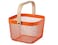 Basket, orange25x26x18 cm