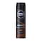NIVEA MEN Antiperspirant Spray for Men, 48h Protection, DEEP Black Carbon Antibacterial, Espresso Scent, 150ml