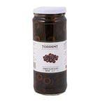 Buy Torrent Sliced Spanish Black Olives 440g in UAE