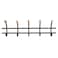 Hettich 5-Hook Clothes Rail (Black)