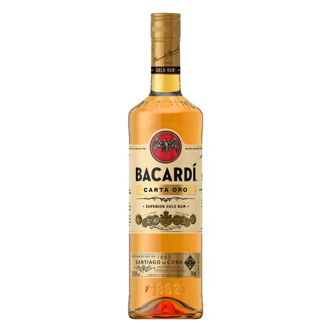 BACARDI Carta Oro Supirior Gold Rum 750ml