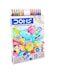 DOMS 12 Shades Water Colour Pencils with Free Canson 5 sheets book,Water Brush and Sharpener