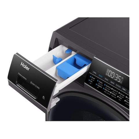 Haier Front Load Washing Machine 8 Kg with Inverter Motor - Dark Silver - HW80-B14959S8TU1