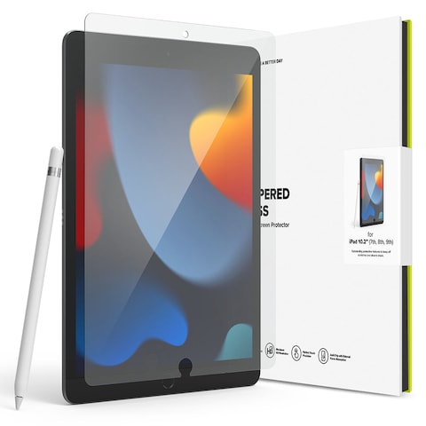 Ringke  - iPad 9th 2021 10.2&quot; / 7th / 8th Screen Protector-  Invisible Defender Full Coverage