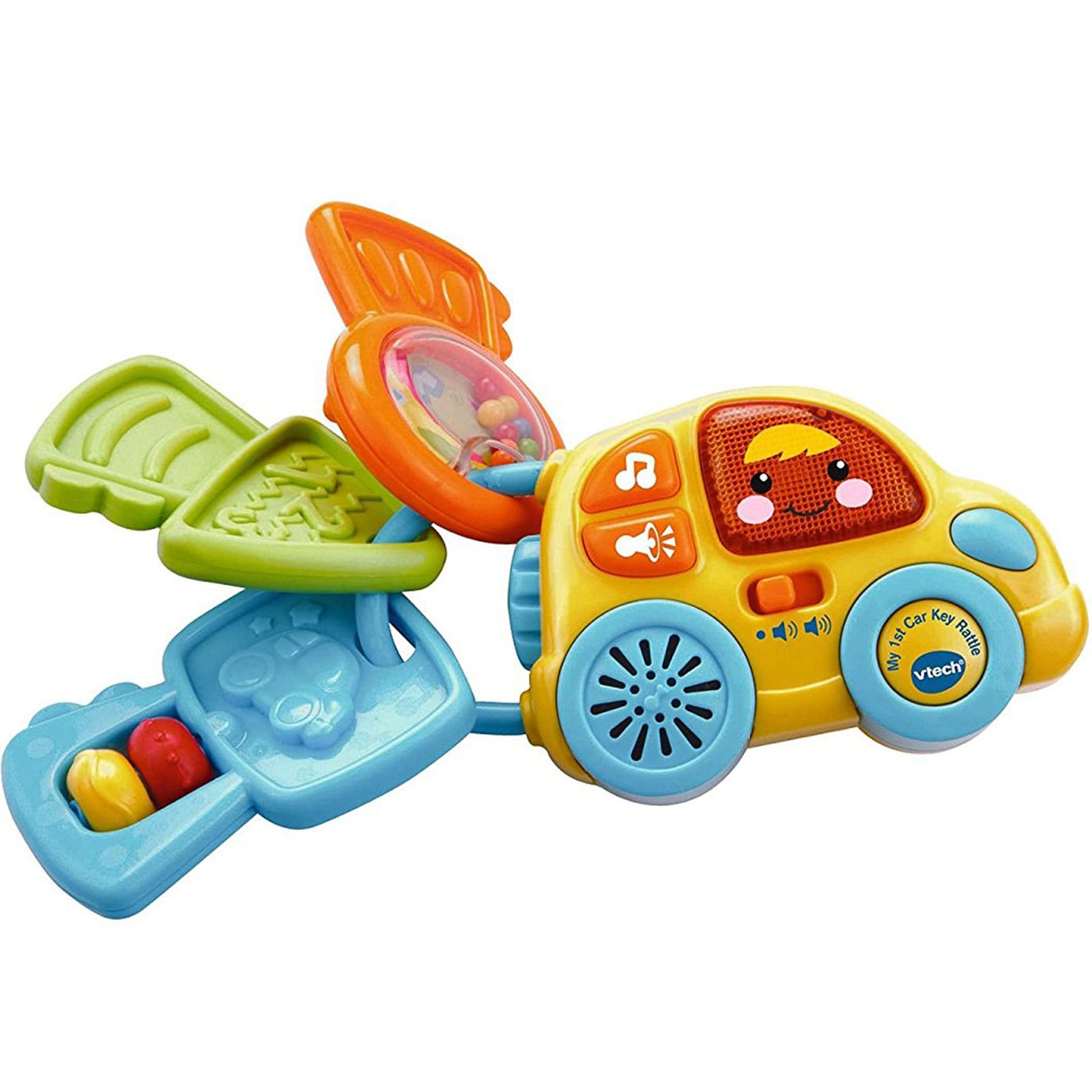 Buy VTech My First Car Key Rattle 80-150603 Multicolour Online ...