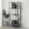 HEXAR&reg; 5-Tier Wire Storage Shelving Rack Heavy Duty Metal Organizer Wire Rack with Leveling Feet Adjustable Shelves for Home, Bathroom, Kitchen, Office, Garage 5 Shelves Metal Storage Rack (BLACK)