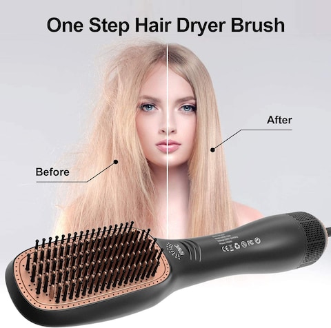 NEW JOY PROFESSIONAL STYLING BRUSH 2 IN 1