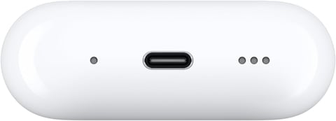 سماعات ابل ايربودز برو 2023 (الجيل الثاني) مع حافظة ماج سيف (USB-C)، داخل الأذن، ابيض