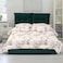 In House Le&oacute;n Velvet Bed Frame - Queen - 200x140 cm - Dark Green