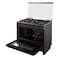 Toshiba 5 Burner Gas Cooker with Knob Controls | Model No TBA-36LMG5G089KS-SA 90 x 60 cm