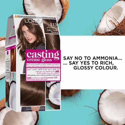 L&#39;Oreal Paris Casting Creme Gloss Hair Colour 513 Iced Truffle