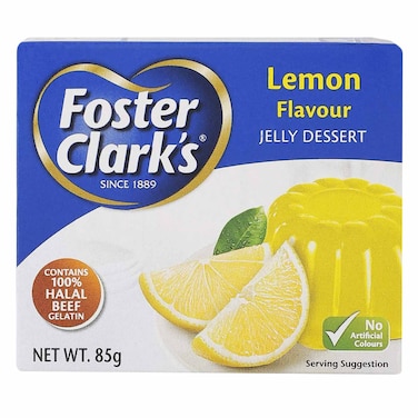 Foster Clark&#39;s Jelly Powder Lemon Flavor 85g