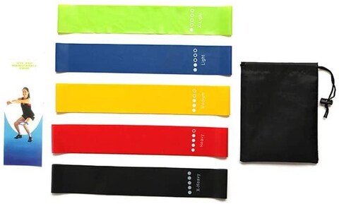 Generic Yoga Fitness Rally Belt Natural Latex Pull Ring, Pull Rope Fitness Exercise Resistance Band