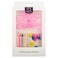 12 Birthday Candles with Holders Assorted