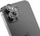 Moxedo Camera Lens Protector, 9H Tempered Glass, Aluminum Alloy Individual Ring Camera Cover Screen Protector Compatible for iPhone 12 Pro 6.7 inch (GRAPHITE)