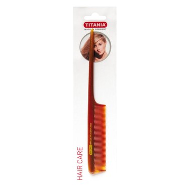 Titania 1808/8 Hair Comb Brown 1 Piece