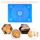 Decdeal - Silicone Baking Mat Dough Maker Pad with Measurements, Dough Rolling Mat, Non-slip Non-stick Rolling Pastry Mat For Kitchen Birthday Wedding Party