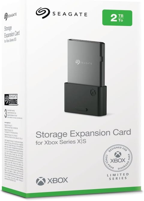 Seagate Expansion Card Xbox Series X S 2 TB SSD, Model Number: STJR2000400
