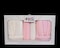 6 Piece Family Bathrobe Set &amp; Towels, Premium Turkish Cotton 2 Bathrobes &amp; 4 Towels in box Matching Couple set (Cream Pink)