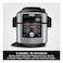 Ninja Foodi Max 15-In-1 SmartLid Multi-Cooker OL750ME Black And Silver 7.5L